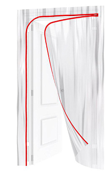 Дверь пленочная на молнии тип 'L' 220x120см  Matrix 88758