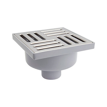 Трап вертикальный 50(150x150) решетка из нерж. стали (TA5212 )