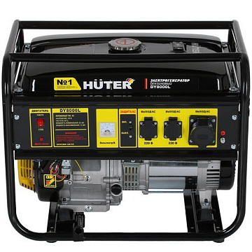 Электрогенератор бенз. 6,5/7кВт Huter DY8000L 64/1/33