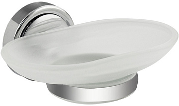 Мыльница стеклянная с креплением к стене САНАКС (1207)