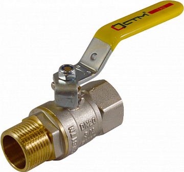 Кран шар. для газа 3/4" г/ш рычаг CTM ГАЗ