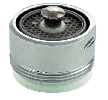 Аэратор внутренний с автоматическим клапаном подачи воды, металлический (2521)
