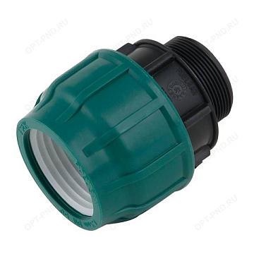 Муфта с наружней резьбой ПНД 32*3/4 POELSAN