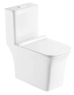 юУнитаз (МОНОБЛОК) SOLE "SLOT" сиденье МИКРОЛИФТ