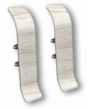 Соединитель Идеал Классик 55 мм Ясень Белый 252  (уп. - 20шт.)