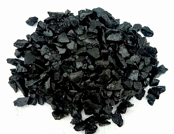 Декоративная гранитная крошка черный 15кг
