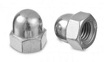 Гайка колпачковая М4 цинк (уп1000шт)