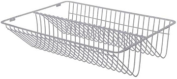 Выдвижная обувница 555х410мм блест.аллюминий L9444GA