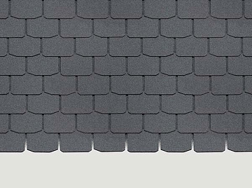 Гибкая черепица СЕРАЯ Docke PIE SIMPLE Крона (3,1м2)