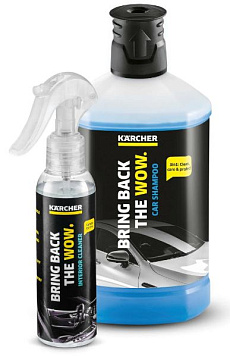 Шампунь автомобильный + ср-во для внутр. уборки Karcher 6.296-169