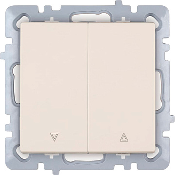 Выключатель Nilson Advantage/Moda  для жалюзи (крем) 20120411