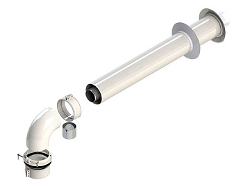 Коаксиальный комплект универсальный 60/100  750 мм