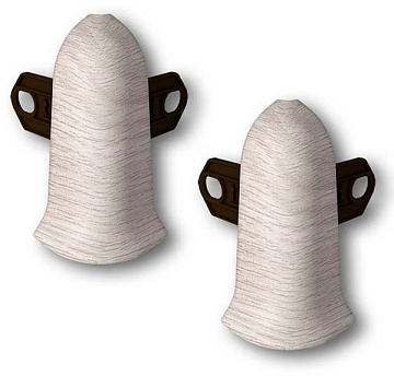 Угол наружный Идеал Классик 55 мм Ясень 251 (уп. - 20шт.)