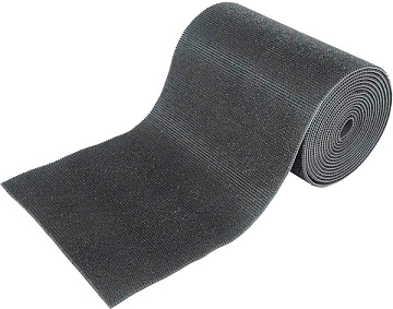 Щетинистое покрытие 0,9 х 15м Мокрый асфальт 127