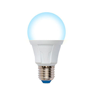 Лампа UNIEL LED-A60 10W/6500K/E27/FR/DIM PLP01WH Серия Яркая