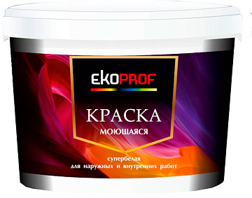 Краска ЭКО моющаяся 7 кг./не заказ. выводим из ассорт.