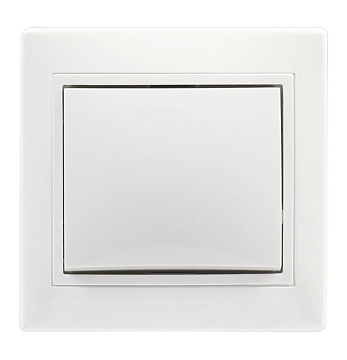 Выключатель Венера 1-кл 10А белый (SBE-01w-10-SW1-0-c)