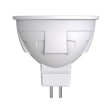 Лампа UNIEL LED-JCDR 6W/WW/GU5.3/FR/DIM PLP01WH Серия Яркая