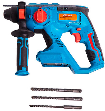 Перфоратор аккумуляторный 1BatterySystem без АКБ и ЗУ Sturm! CRH1820BL