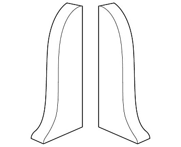 Заглушка Элегант Дуб  (уп. - 50шт.)