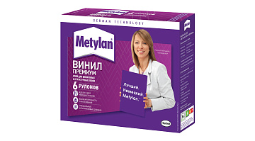 Клей Обойный Метилан Премиум Винил без индикатора 200г (24) Хенкель