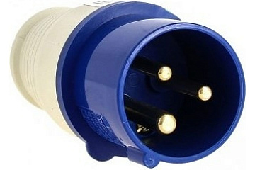 Вилка переносная 023 2Р+РЕ 32А 220В IP44, Smartbuy  (SBE-32-PP3-220 )