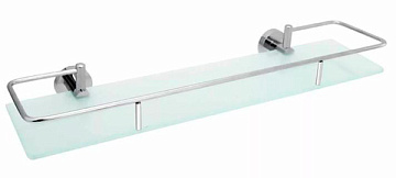 Полка Long стекло, с бортом 60см L034-60