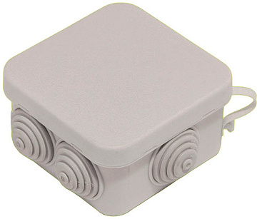Коробка распр ОП 70х70x40 мм HEGEL герм/в IP55 КР2605 (174шт)