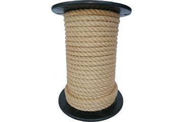 Канат крученый джутовый d=16мм строительный  / метраж