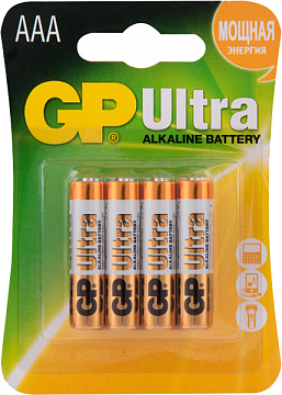 Элемент питания GP LR3 24AU-2CR4 Ultra 4BL