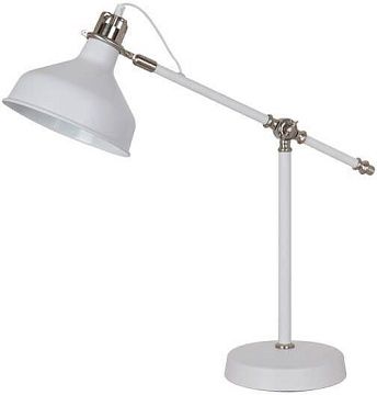 Настольная лампа Odeon Light 3331/1T белый никель Е27
