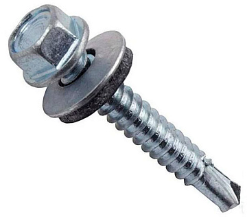Саморез кровельный цинк 5,5х64 (уп150шт)