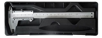 Штангенциркуль нерж в кейсе 150мм FIT 19844