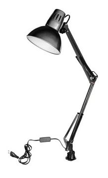 Настольная лампа Camelion KD-312 C02 черный 60Вт, E27