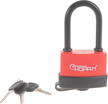 Замок навесной влагостойкий серия700дд 75мм НОРА-М