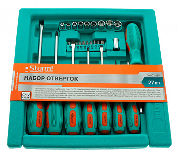 Набор отверток 27 пердметов Sturm! 1040-02-SS5