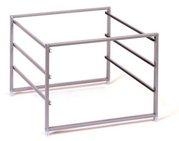 Рама для корзин 565*435*750 блест.аллюминий LWS3FGA(N)