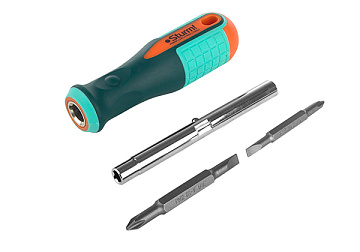 Отвертка перевертыш 4 в 1 Sturm! 1040-09-S2