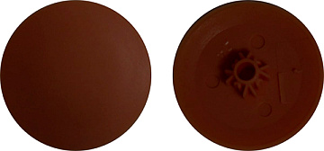 Заглушка на саморез №2 махагон