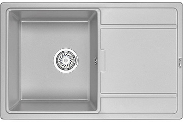 Мойка кухонная кварцевая GRANULA GR-7804 сланец