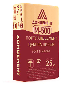 Портланд цемент ЦЕМ | | /А-Ш 42,5 Н Амвросиевка 25кг (70)