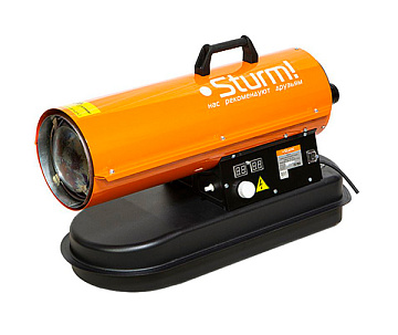 Тепловая пушка дизельная 350м3/час 1,18л/ч 12л Sturm! DKH15