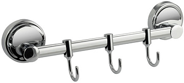 Вешалка с 3-я крючками прямая САНАКС (1213)