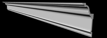 Плинтус потолочный Glanzepol GP-79/8