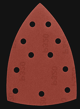 Треугольники абразивные 150х150х100мм P320  5шт Denzel 738677