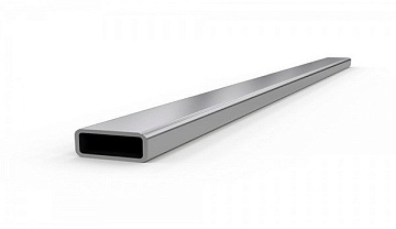 Алюминиевая труба прямоугольная 40х20х2 (1,0м)