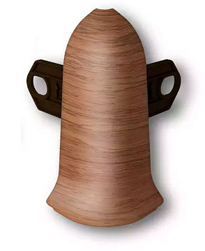 Угол наружный Идеал Классик 55 мм Дуб темный 217 (уп. - 20шт.)