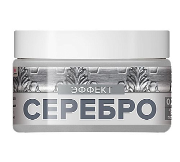 Декоративная краска Эффект Серебро АртДекор (0,2л)