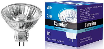Лампа галогенная CAMELION JCDR 35W 220v