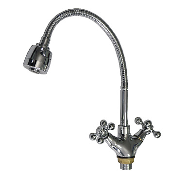 Смеситель SANAKS для кухни ЭЛАСТИЧНЫЙ ИЗЛИВ (095)